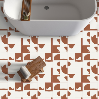 Jarre positif gauche cement Tile