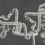 Panoramatapete Ribbon Coordonné Ink B00247