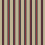 Cricket Stripe Outdoor Fabric Ralph Lauren Red FRL5275/03
