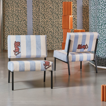 Sillón Félinoe Rayures