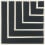 Carreau ciment Bordure 1 Foncé Carocim Hibou B101-9