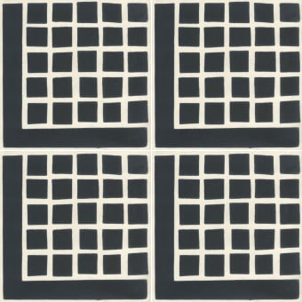 Carreau ciment Bordure 2 Foncé