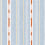Huipil Outdoor Fabric Coordonné Blue THUIBLU