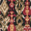 Ouzbékistan Outdoor Fabric Coordonné Black TUZBBLA