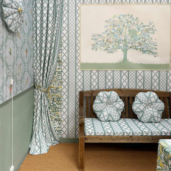 Treillage Fabric