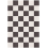 Tappeti Chess Layered Black&White WCHBL140200