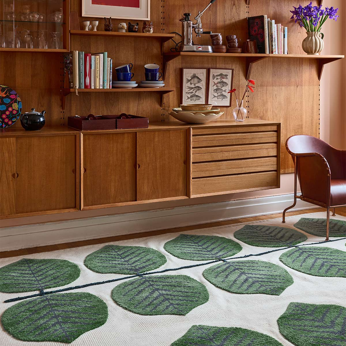 Bersa rug by Stig Lindberg - Layered