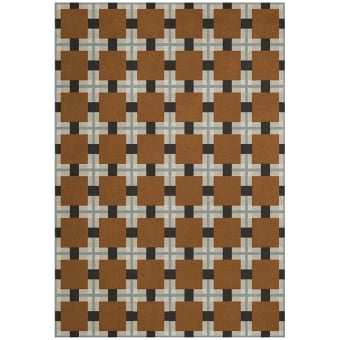 Tapis Ochre Fields par Evelina Kroon