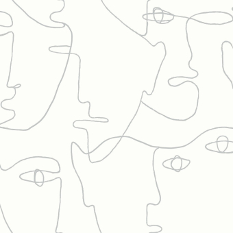 Papier peint adhésif Pablo Portraits
