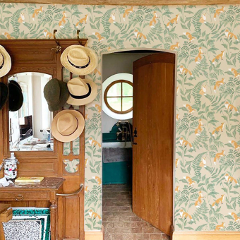 Papel pintado Kitsuné