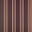 Tirade Wallpaper Mériguet-Carrère Paris Prune/Ocre Rouge /TIR03
