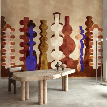 Papier peint panoramique Potteries