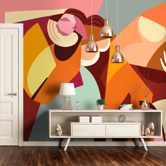 Carta da parati panoramica L'Arancione