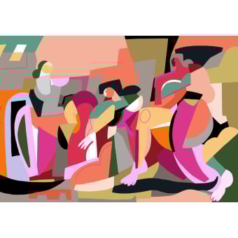 Papier peint panoramique Gossips