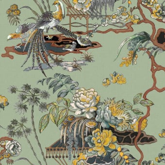 Velluto Sacred Pheasants