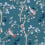 Birds Prosperity Fabric Coordonné Sapphire TBIRSAP