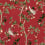Birds Prosperity Fabric Coordonné Ruby TBIRRUB