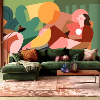 Carta da parati panoramica Jeu d'Ombres