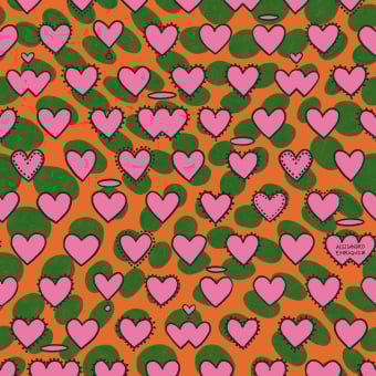 Papier peint Psyco Cuori