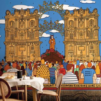 Santa Rosalia Panel