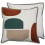 Kissen Jojoba carré Maison Casamance Nacre bleu canard CO47703+CO45X45PES
