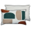 Kissen Jojoba rectangle Maison Casamance Nacre bleu canard CO47708+CO40X60PES