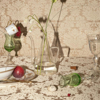 Stoff Damasco Decoupage