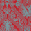 Stoff Damasco Pop Rubelli Rosso / Acqua 30552_003