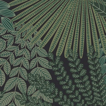 Tapete Velvet Leaves
