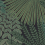 Tapete Velvet Leaves Borastapeter Green Black /2263