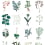 Papeles pintados panorámico Herbarium Bien Fait Blanc BF-HER-WHT-SM