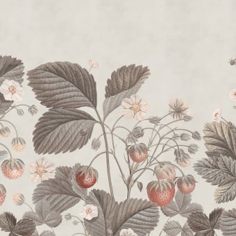 Papier peint panoramique Wild Strawberries