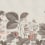 Papier peint panoramique Wild Strawberries Rebel Walls Vintage R18695