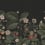 Papier peint panoramique Wild Strawberries Rebel Walls Midnight R18696