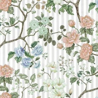 Papier peint panoramique Rose Stripe
