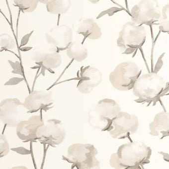 Papel pintado Cotton Flower