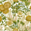Papier peint Saint-Paul de Vence Casadeco Vert anis / jaune soleil 89817323