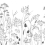 Papeles pintados panorámico Capillaris Casadeco Noir fusain 89149403