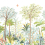 Carta da parati panoramica Funky Tropic Casadeco Émeraude 89187404
