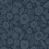 Camille Blossom Wallpaper York Wallcoverings Indigo LM5396