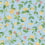 Flora Wallpaper Cole and Son Buttercup Yellow on Cornflower Blue 124/3018