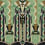 Deco Jungle Panel London Art Vert 17020-01