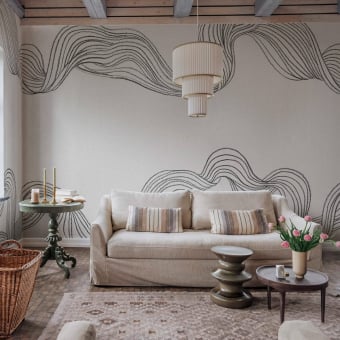 Papier peint Stripes by Hand