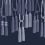 Tassels Panel London Art Dark blue 21002-04