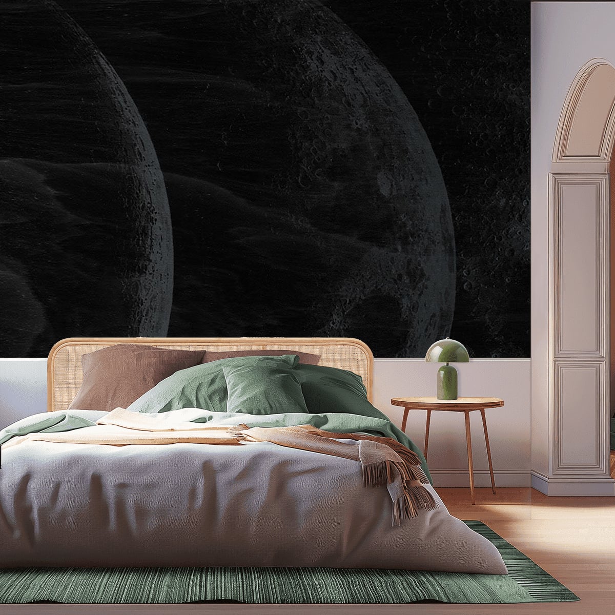 Moon Panel - London Art