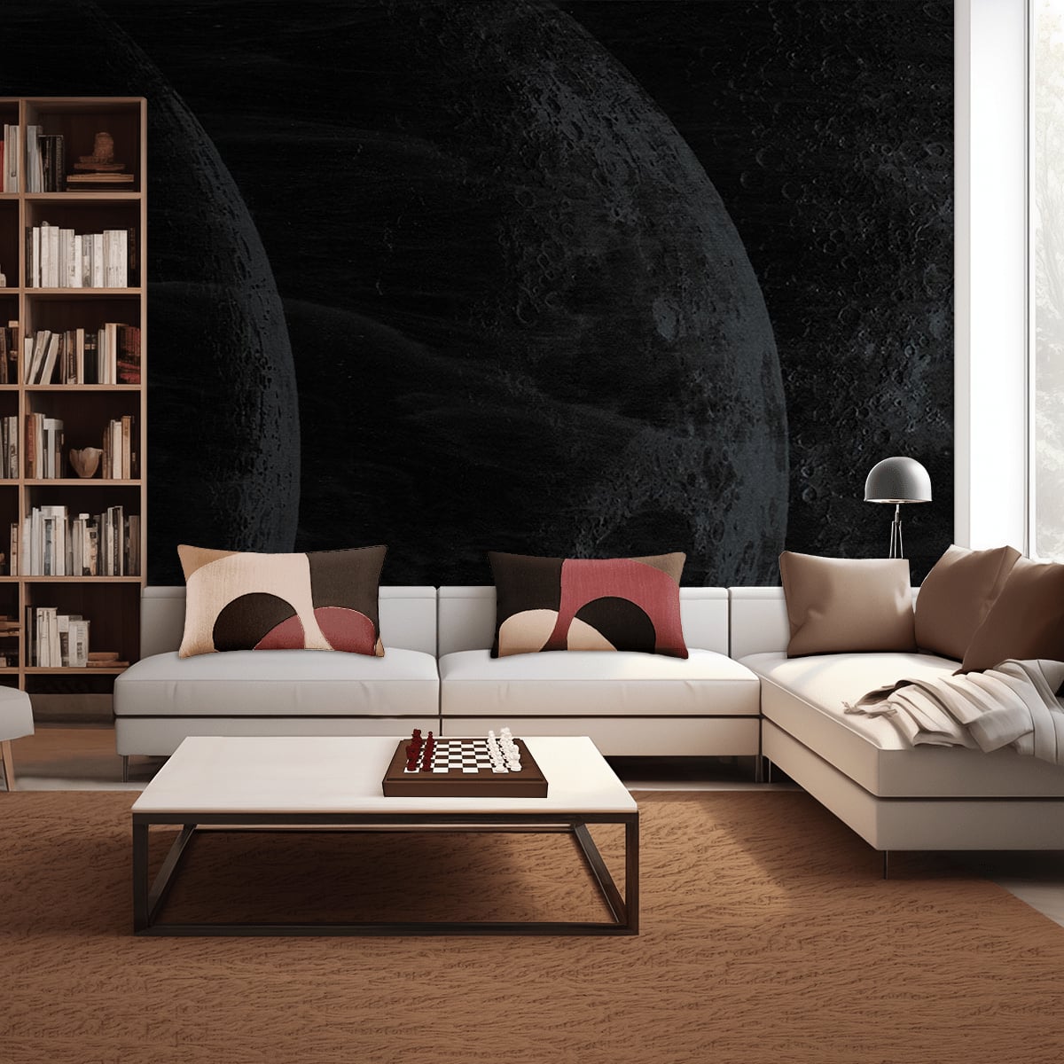 Moon Panel - London Art