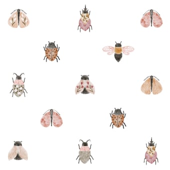 Carta da parati Jolis Insectes