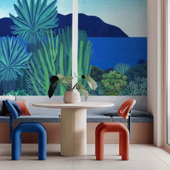 Papier peint panoramique Cuisine avec Vue