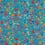 Tissu Indienne Vitaminée Casal Turquoise 12862_12