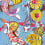 Samt Kohaku Lalie Design Corail kohaku-corail